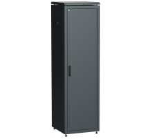 Шкаф сетевой 19" LINEA N 47U 600х600 мм металлическая передняя дверь черный  LN05-47U66-M  ITK