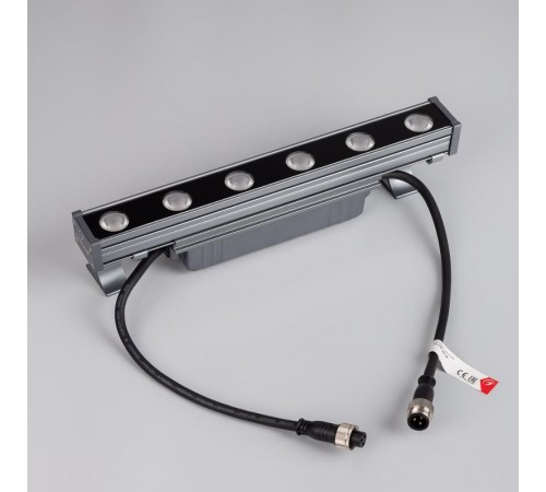 Линейный прожектор AR-LINE-300-6W Day4000 (GR, 30 deg, 230V) (Arlight, IP65 Металл, 3 года)  045363  Arlight                        