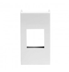 Viva белый Адаптер для информационных разъемов KEYSTONE 1 мод.  45007  DKC