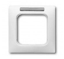 Рамка 1-постовая, с полем для надписи, серия Reflex SI linear, цвет альпийский белый  1754-0-4497   2CKA001754A4497  ABB