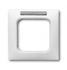 Рамка 1-постовая, с полем для надписи, серия Reflex SI linear, цвет альпийский белый  1754-0-4497   2CKA001754A4497  ABB