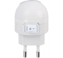 Ночник светодиодный NLE 08-LW белый с выключателем вращающийся 360 градусов 230В  4690612028866  IN HOME