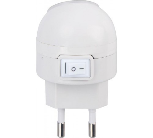 Ночник светодиодный NLE 08-LW белый с выключателем вращающийся 360 градусов 230В  4690612028866  IN HOME