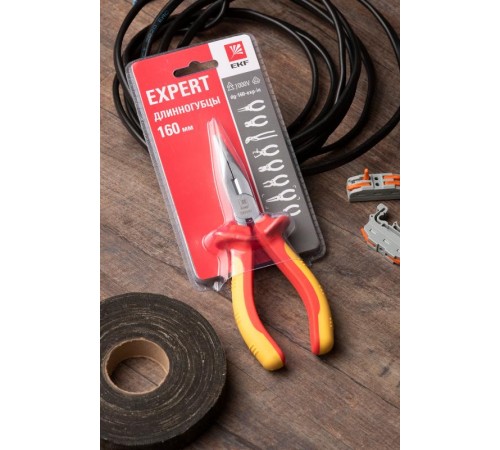 Длинногубцы Expert 160 мм 1000В EKF PROximadg-160-exp-inEKF