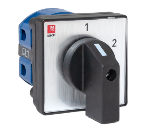 Переключатель кулачковый ПК-1-51 25А 1P "1-2" IP65  pk-1-51-25-65  EKF