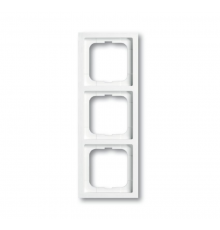 Рамка 3-постовая, серия future, цвет davos/альпийский белый  1754-0-4175   2CKA001754A4175  ABB