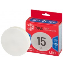 Лампа светодиодная  RED LINE LED GX-15W-865-GX70 R GX70 15 Вт таблетка холодный свет  Б0065456  ЭРА
