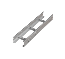 Лоток лестничный 100х400х2,0 L6000 мм N  LL100-400-2.0-6000 N   КМ - Профиль