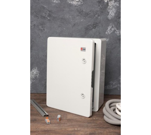 Бокс пластиковый с монтажной платой (ВхШхГ) 400х300х170мм IP65 PROxima  PB65MP003  EKF