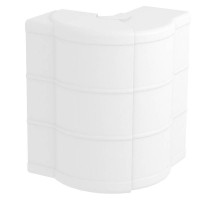 Внешний угол кабельного канала Rapid 45 регулируемый 53x160 мм (ПВХ,белый) (GEK-KA53160-3)  6116261  OBO Bettermann