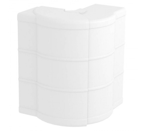 Внешний угол кабельного канала Rapid 45 регулируемый 53x160 мм (ПВХ,белый) (GEK-KA53160-3)  6116261  OBO Bettermann