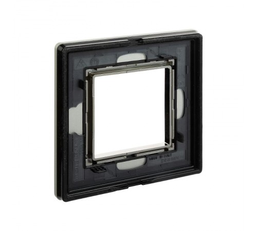 Рамка из алюминия, "Avanti", серая, 2 модуля  4404832  DKC