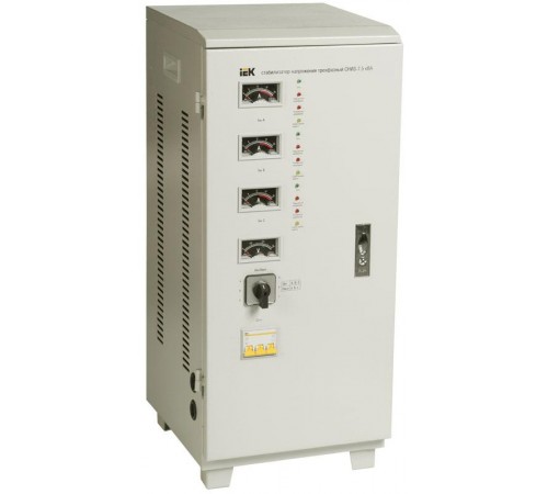 Стабилизатор напряжения СНИ3-7,5 кВА трехфазный   IVS10-3-07500  IEK
