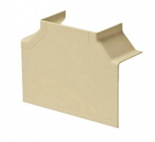 Тройник накладной 90 град. для РКК-100х60 (бежевый)  ТРН-100х60-27М  Рувинил