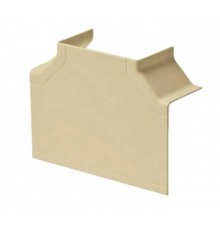 Тройник накладной 90 град. для РКК-100х60 (бежевый)  ТРН-100х60-27М  Рувинил