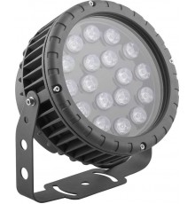 Прожектор архитектурный светодиодный LL-884 D180xH230 IP65 18W 85-265V зеленый  32236  FERON