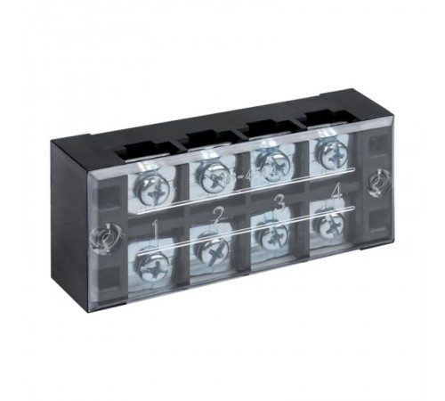 Терминал клеммный TB-4504 до 4,5 мм2 45A 4 клеммные пары EKF PROxima   tb-4504  EKF