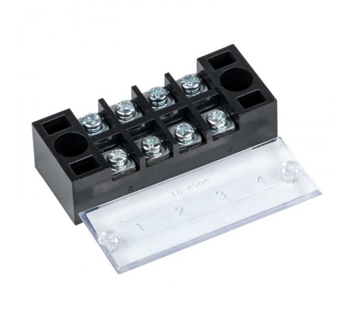 Терминал клеммный TB-4504 до 4,5 мм2 45A 4 клеммные пары EKF PROxima   tb-4504  EKF