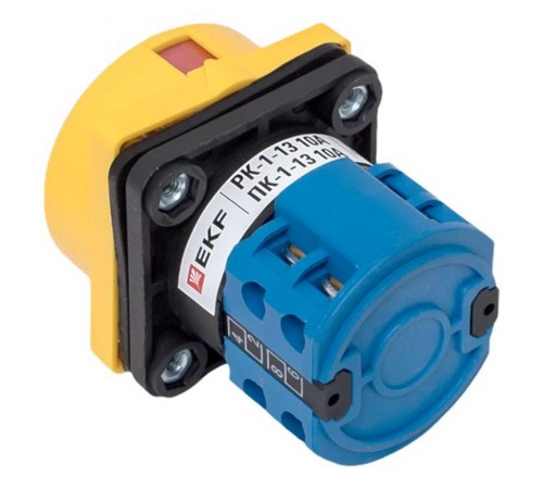 Переключатель кулачковый ПК-1-13 10А 3P "0-1" с блокировкой IP65  PROxima pk-1-13-10-a65 EKF