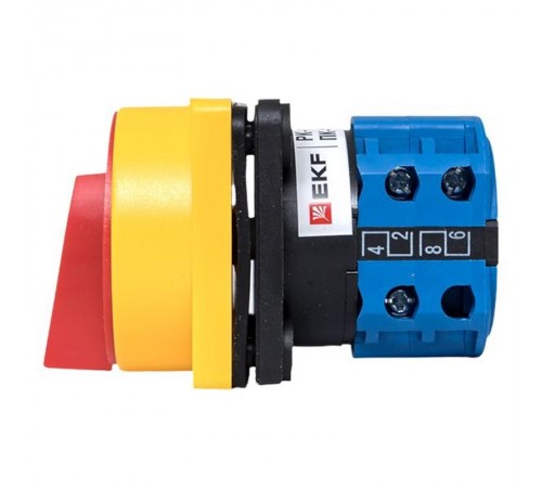 Переключатель кулачковый ПК-1-13 10А 3P "0-1" с блокировкой IP65  PROxima pk-1-13-10-a65 EKF