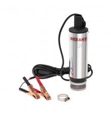 Насос перекачки топлива погружной 12В, 35л/мин, с фильтром, 51мм  80-0214  REXANT