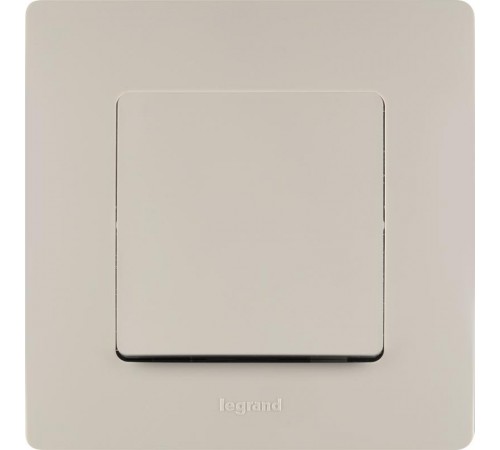 Etika Слоновая кость Выключатель 1-клавишный 10А, винтовые клеммы  672301  Legrand