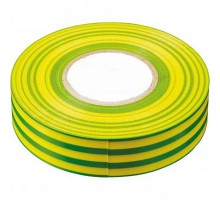 Изоляционная лента 0,13*15 мм. 20 м. желто-зеленая  32832  STEKKER