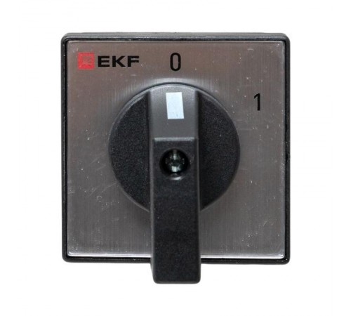 Переключатель кулачковый ПК-1-12 25А 2P "0-1" EKF PROxima  pk-1-12-25  EKF