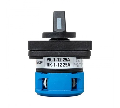Переключатель кулачковый ПК-1-12 25А 2P "0-1" EKF PROxima  pk-1-12-25  EKF