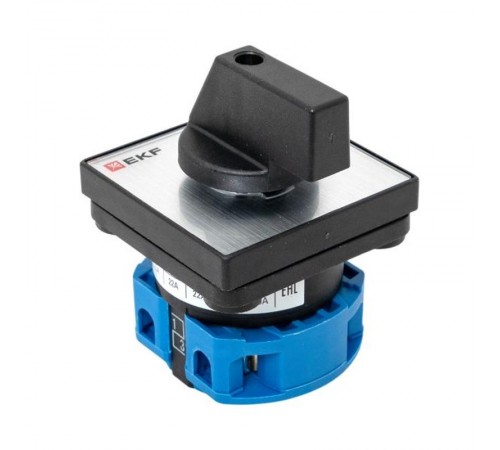 Переключатель кулачковый ПК-1-12 25А 2P "0-1" EKF PROxima  pk-1-12-25  EKF