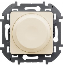 Inspiria Слоновая кость Диммер (светорегулятор) поворотный 300Вт без нейтрали С/У без рамки  673791  Legrand