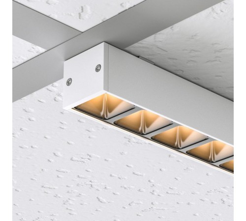 Светильник SNAP-STARLINE-LASER-S600-13W Warm3000 (WH-BK, 80 deg, 48V) (Arlight, IP40 Металл, 3 года)  031570  Arlight