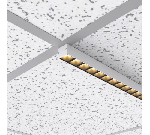 Светильник SNAP-STARLINE-LASER-S600-13W Warm3000 (WH-BK, 80 deg, 48V) (Arlight, IP40 Металл, 3 года)  031570  Arlight