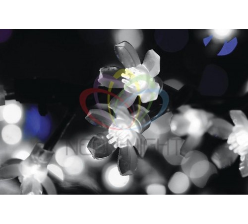 Светодиодное дерево "Сакура", высота 1,5м, диаметр кроны 1,8м, белые светодиоды, IP 54, понижающий трансформатор в комплекте,  531-105  NEON-NIGHT