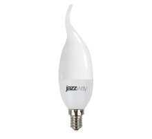 Лампа светодиодная LED 7Вт E14 220В 3000К PLED- SP CA37 свеча на ветру  1027894-2  Jazzway