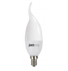 Лампа светодиодная LED 7Вт E14 220В 3000К PLED- SP CA37 свеча на ветру  1027894-2  Jazzway