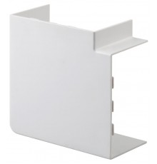 Поворот 90 гр. 15х10 (белый) (100/1000/20000)  Б0036047  ЭРА