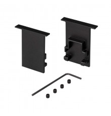 Заглушка SL-COMFORT-2542-F BLACK глухая (arlight, Металл)  031782  Arlight