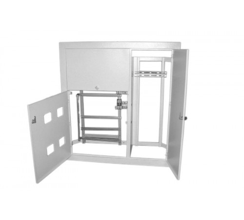 Корпус щита этажного НАВЕСНОЙ 4 кв. (ВхШхГ) 1000х1100х170мм, IP31 SQ0905-0166  TDM