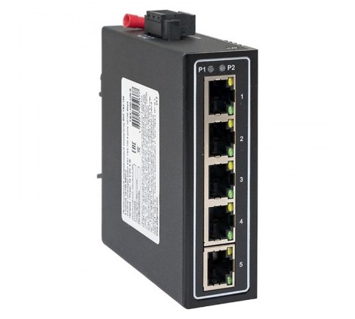 Промышленный неуправляемый коммутатор EKF TSX-100 5 портов 10/100 Мбит/с  TSX-100-UN-5  EKF
