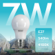 Лампа светодиодная LED 7Вт E27 220В 4100К Elementary A60  23227A  Gauss