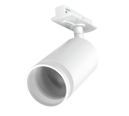 Светильник трековый под лампу PTR 28 GU10 WH 230V IP20  .5040205  Jazzway