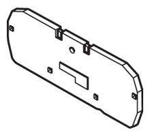 Изолятор FED5.4L Торц. для D1,5/4-4/6.4L  1SNA291041R2000  TE