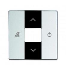 CP-RTC-83 Накладка терморегулятора free@home, future, серебристый алюминий  6220-0-0180   2CKA006220A0180  ABB