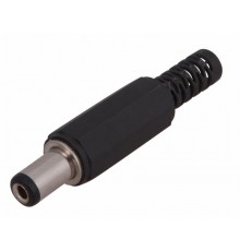 Разъем питания штекер 2.1х5.5x10 мм  14-0311  REXANT
