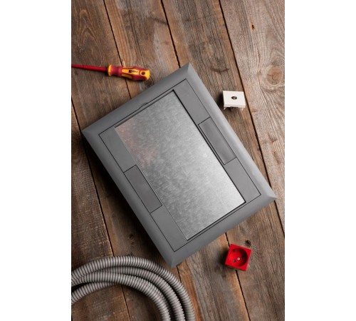 Лючок напольный C-Line 12 (с приборной рамкой)  cl-ln-12  EKF