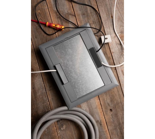 Лючок напольный C-Line 12 (с приборной рамкой)  cl-ln-12  EKF