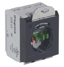 Osmoz Комплектующий блок для кнопок для компл. без подсветки под винт 2Н.О.+Н.З. + 3-постовой монт. адаптер  022977  Legrand