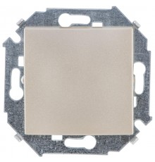 Simon 15 Шампань Выключатель 1-кл проходной с 3-х мест (перекрёстный), 16А 250В, винт. зажим  1591251-034  Simon