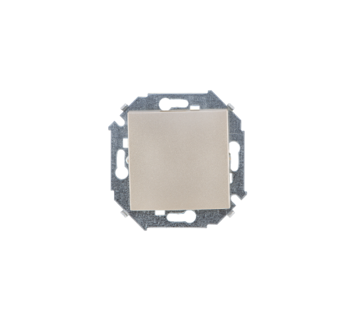 Simon 15 Шампань Выключатель 1-кл проходной с 3-х мест (перекрёстный), 16А 250В, винт. зажим  1591251-034  Simon